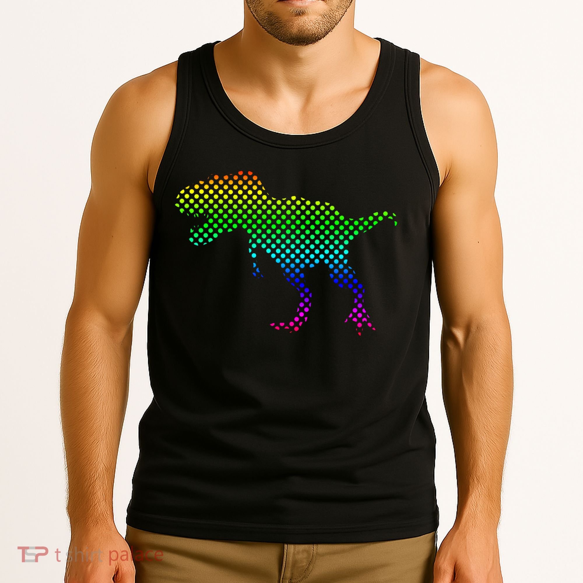 Dot Day Dinosaur TRex Tank Top