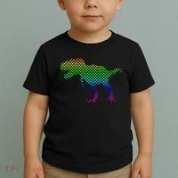Dot Day Dinosaur TRex Toddler T-Shirt thumb 2