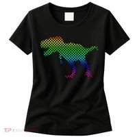 Dot Day Dinosaur TRex Women's T-Shirt thumb 0
