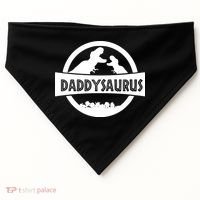 Daddy Dinosaur Daddysaurus USA-Made Doggie Bandana thumb 0