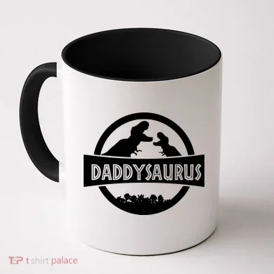 Daddy Dinosaur Daddysaurus Coffee Mug