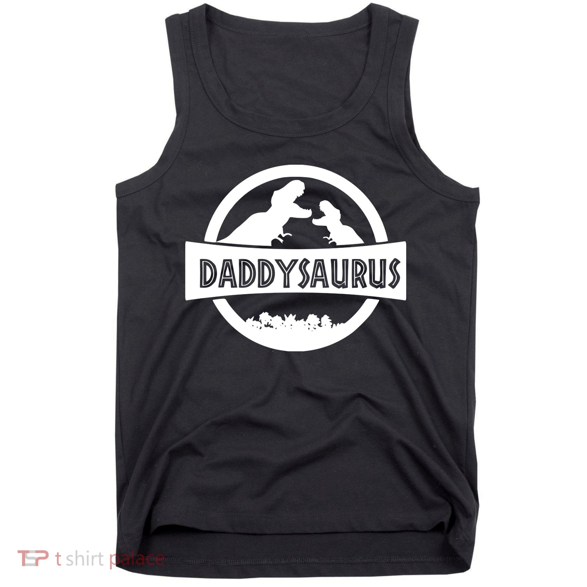 Daddy Dinosaur Daddysaurus Tank Top