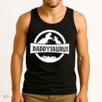 Daddy Dinosaur Daddysaurus Tank Top thumb 3