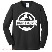 Daddy Dinosaur Daddysaurus Kids Long Sleeve Shirt thumb 0
