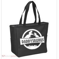 Daddy Dinosaur Daddysaurus Tote Bag thumb 2