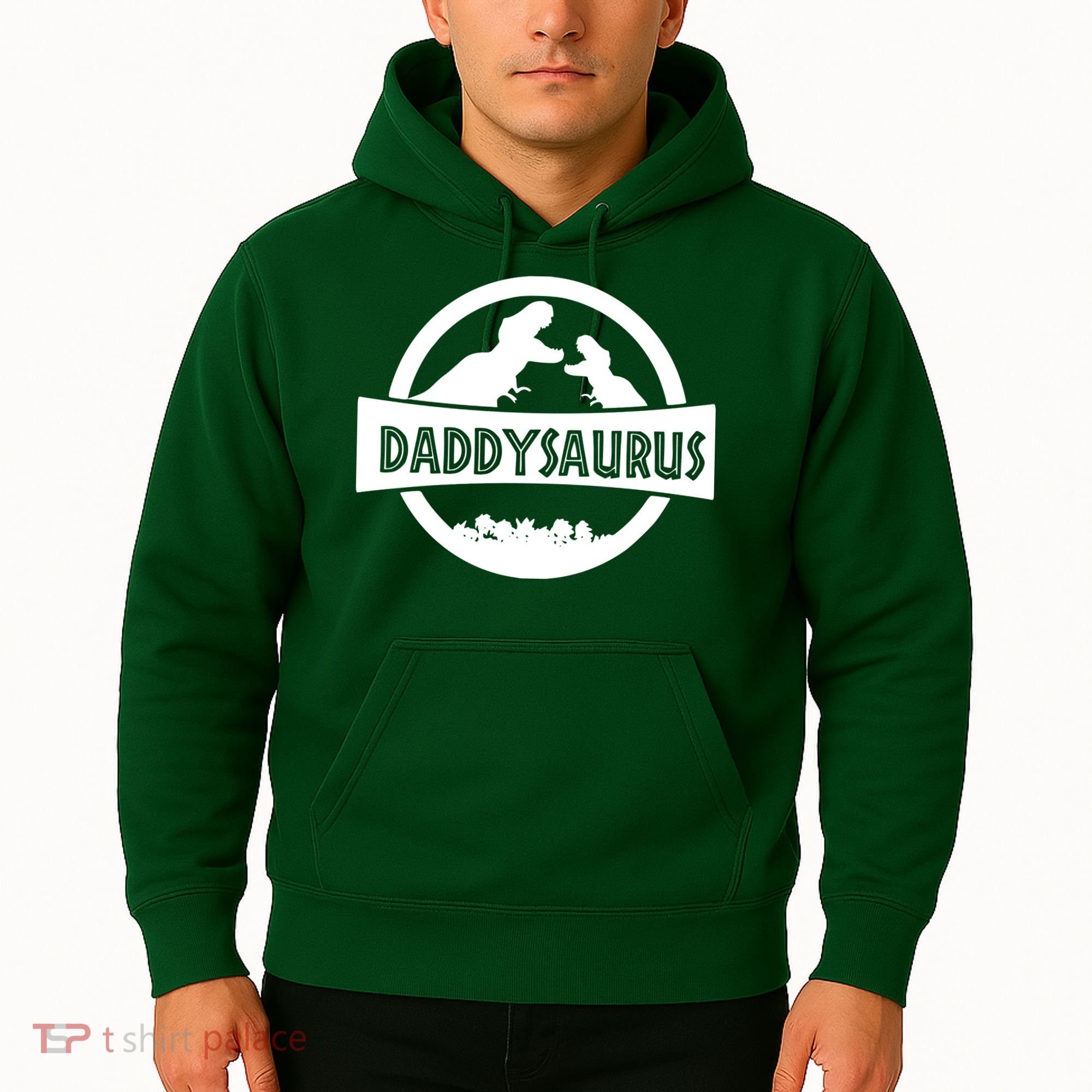 Daddy Dinosaur Daddysaurus Hoodie