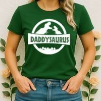 Daddy Dinosaur Daddysaurus Women's T-Shirt thumb 2