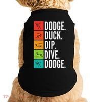 Duck Dip Dive I Ball Games I Funny Dodgeball Doggie Tank thumb 0