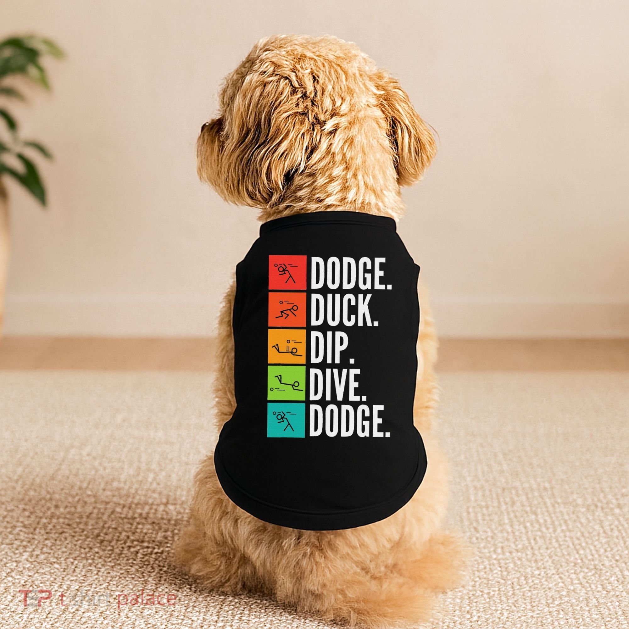 Duck Dip Dive I Ball Games I Funny Dodgeball Doggie Tank