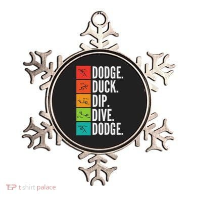 Duck Dip Dive I Ball Games I Funny Dodgeball Ornament
