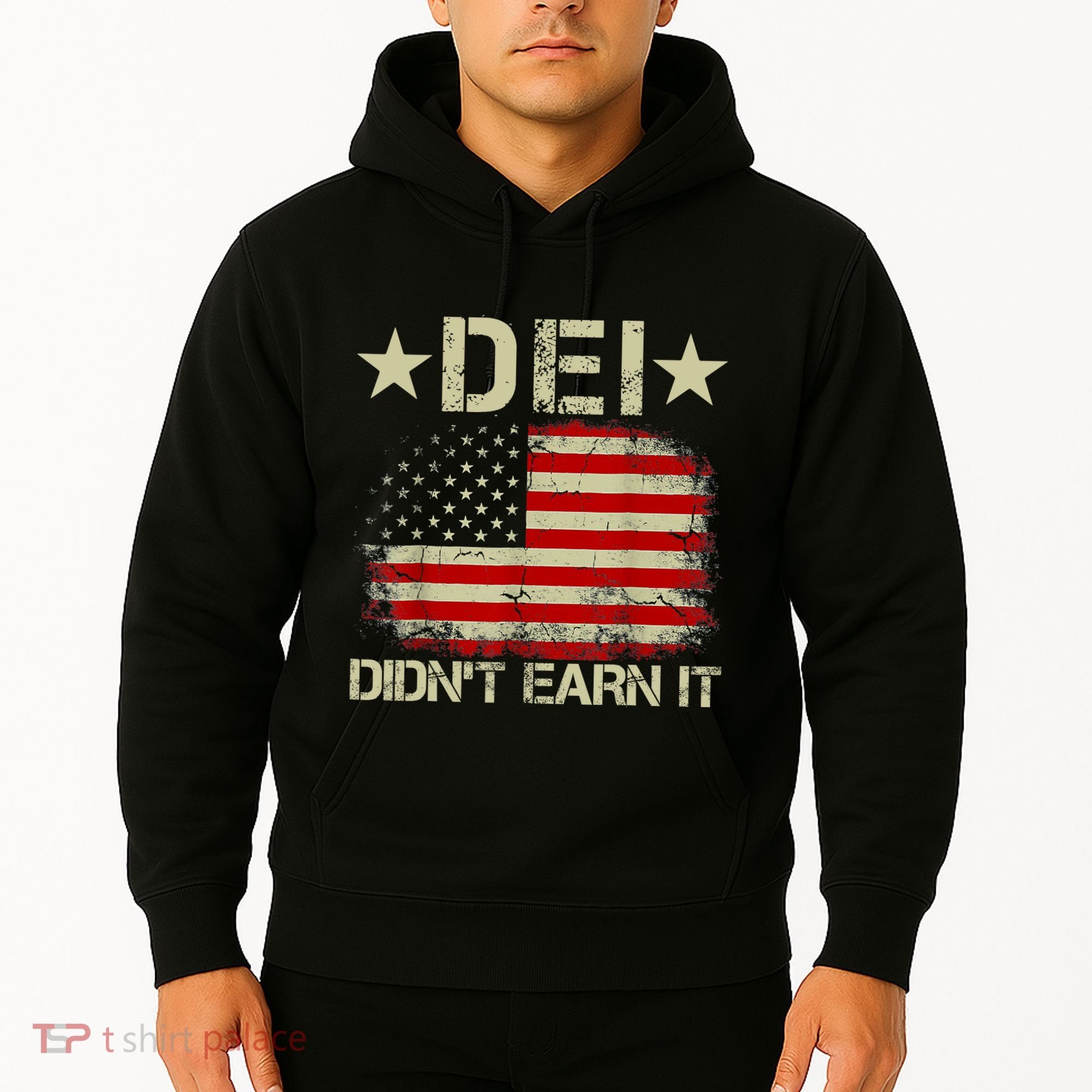 Dei Dei DidnT Earn It Joke Funny Hoodie