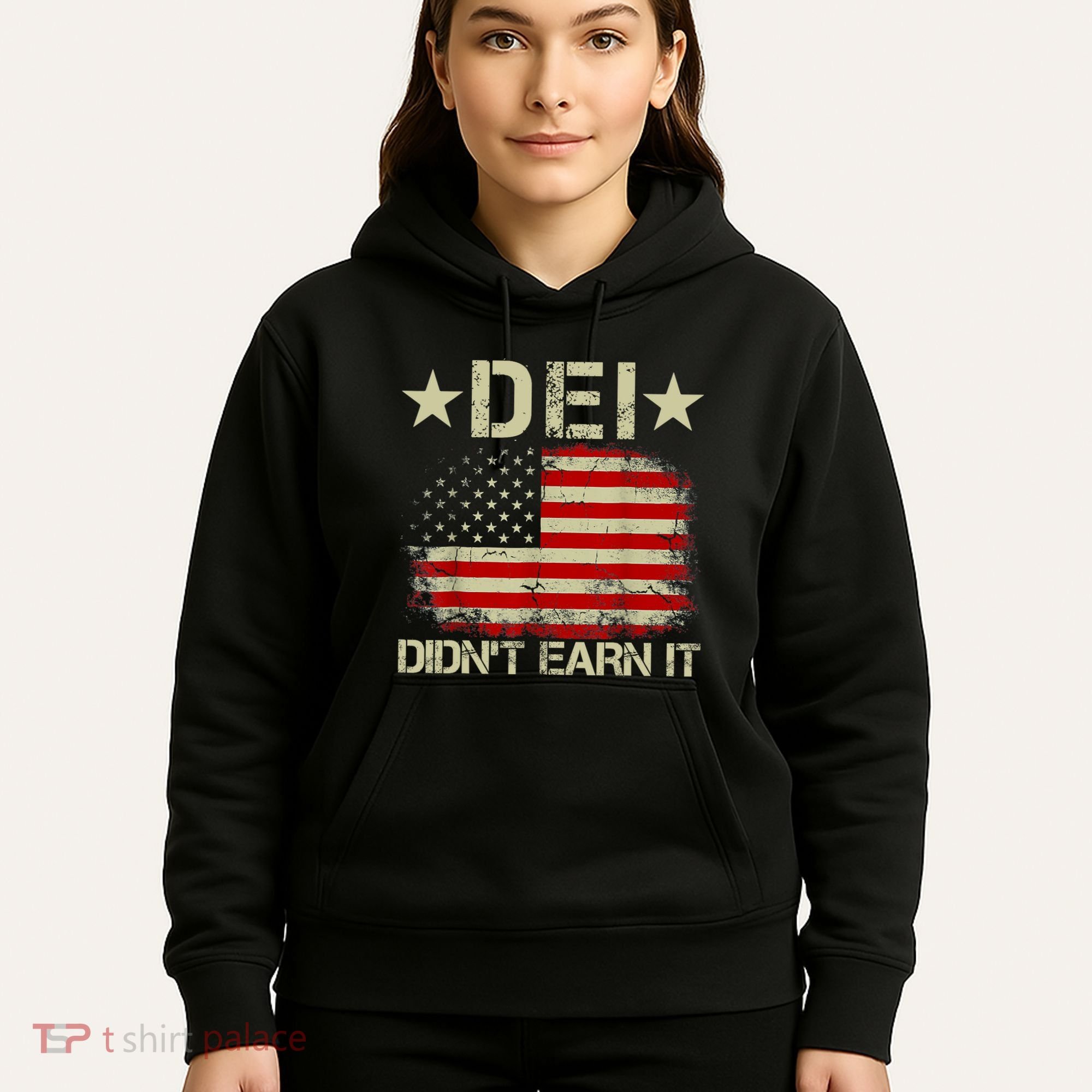 Dei Dei DidnT Earn It Joke Funny Hoodie
