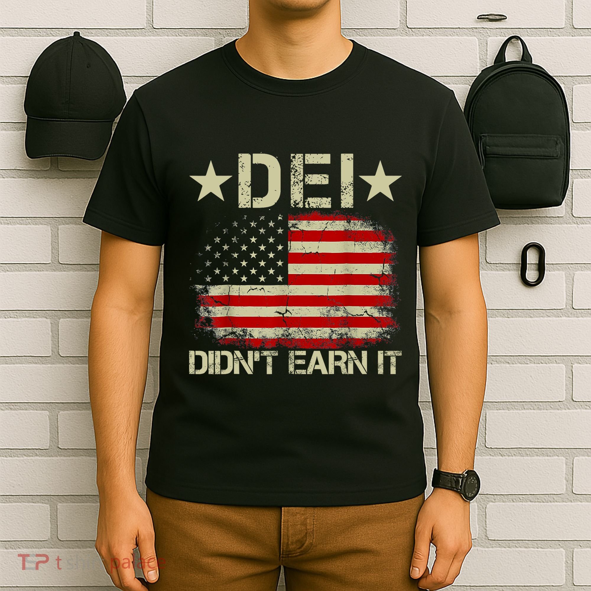 Dei Dei DidnT Earn It Joke Funny T-Shirt