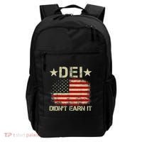 Dei Dei DidnT Earn It Joke Funny Backpack thumb 0