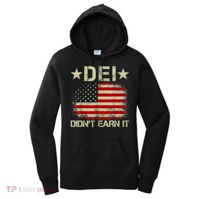 Dei Dei DidnT Earn It Joke Funny Women's Hoodie