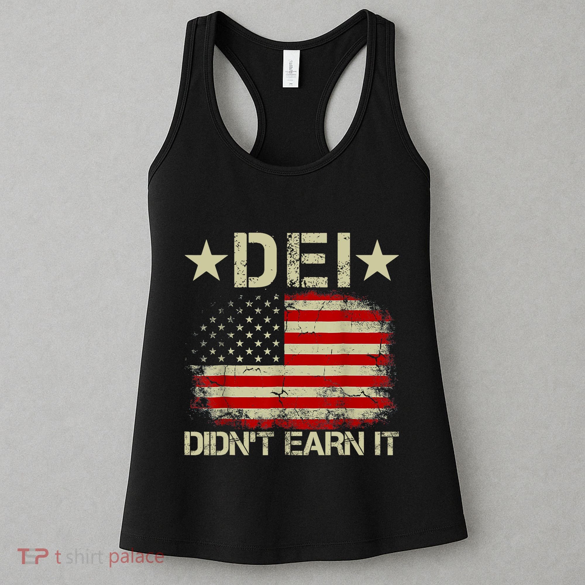 Dei Dei DidnT Earn It Joke Funny Women's Tank Top