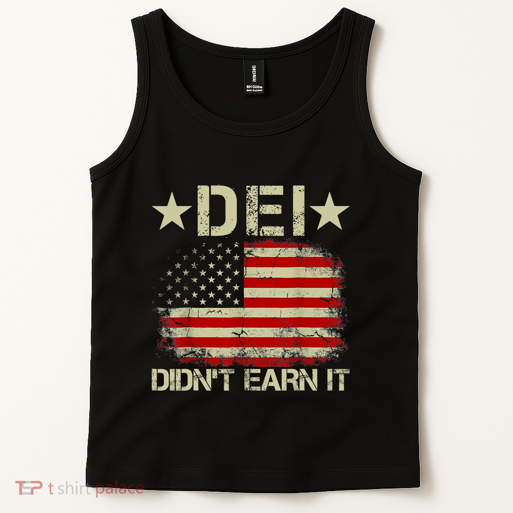 Dei Dei DidnT Earn It Joke Funny Tank Top