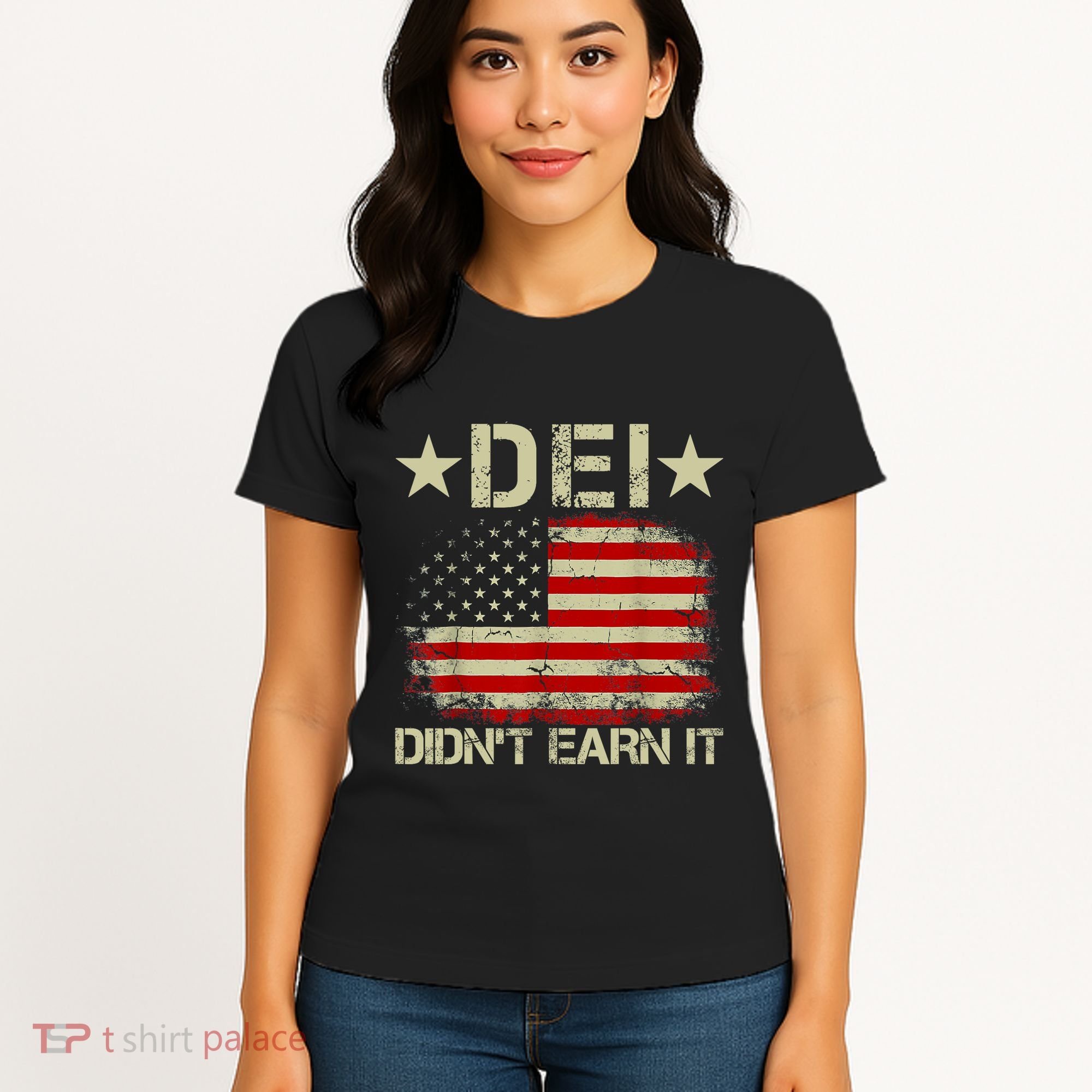Dei Dei DidnT Earn It Joke Funny Women's T-Shirt