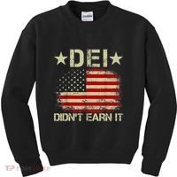 Dei Dei DidnT Earn It Joke Funny Kids Sweatshirt thumb 0