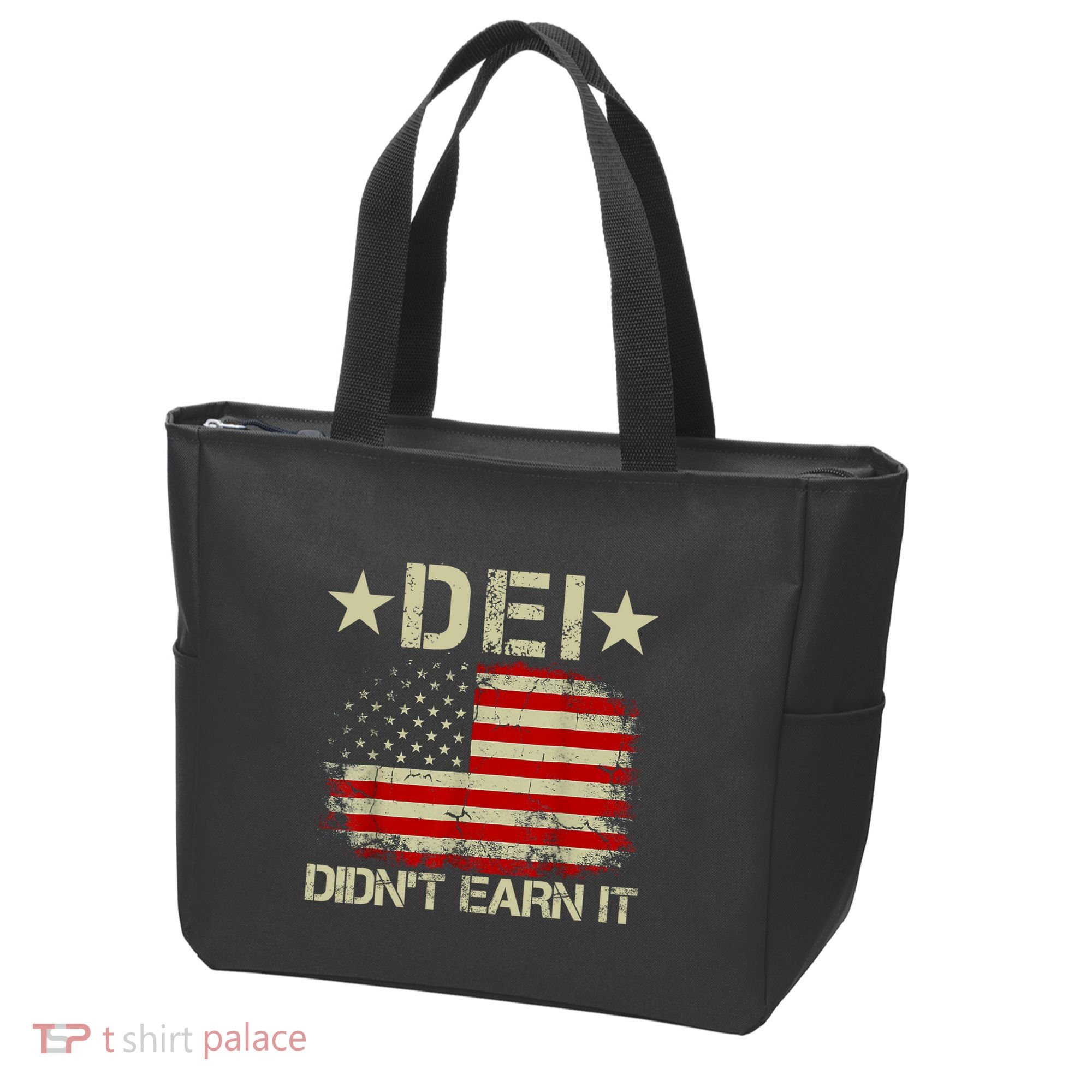 Dei Dei DidnT Earn It Joke Funny Tote Bag