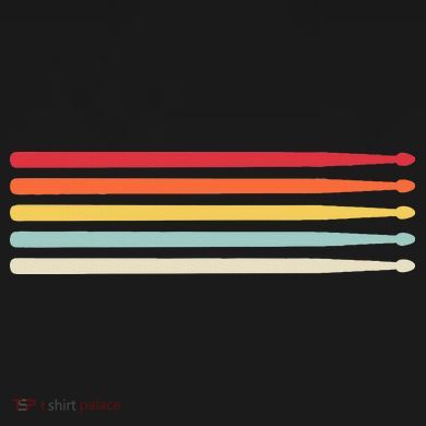 Drummer Drumsticks Drum Sticks Retro Vintage Drumming Visor