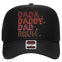 Dada Daddy Dad Bruh Funny Fatherhood Timeline Fathers Day Hat thumb 0