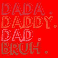 Dada Daddy Dad Bruh Funny Fatherhood Timeline Fathers Day Santa Hat thumb 1