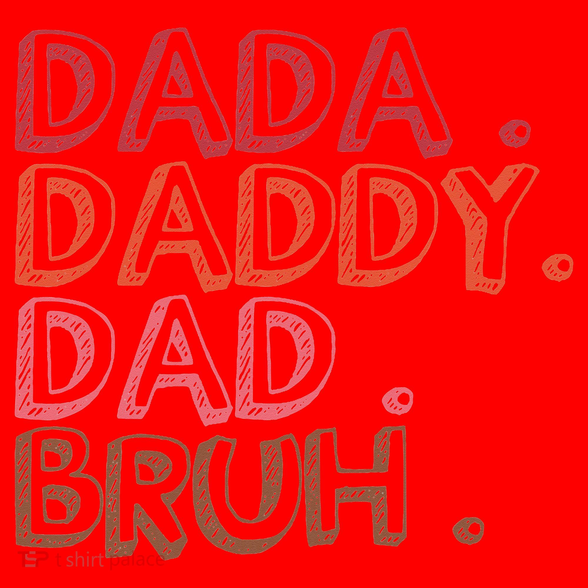 Dada Daddy Dad Bruh Funny Fatherhood Timeline Fathers Day Santa Hat