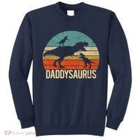 Daddy Dinosaur Daddysaurus 2 Two Christmas For Dad Sweatshirt thumb 0