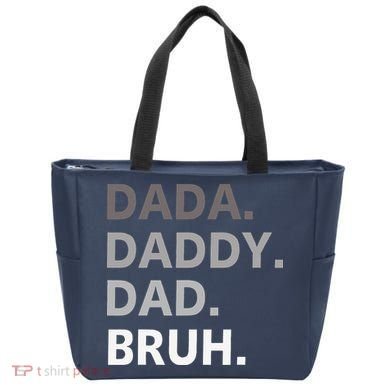 Dada Daddy Dad Bruh Fathers Day Funny Father Tote Bag