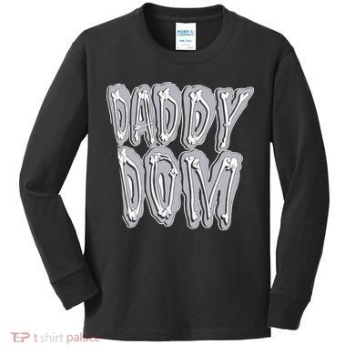 Daddy Dom Kids Long Sleeve Shirt