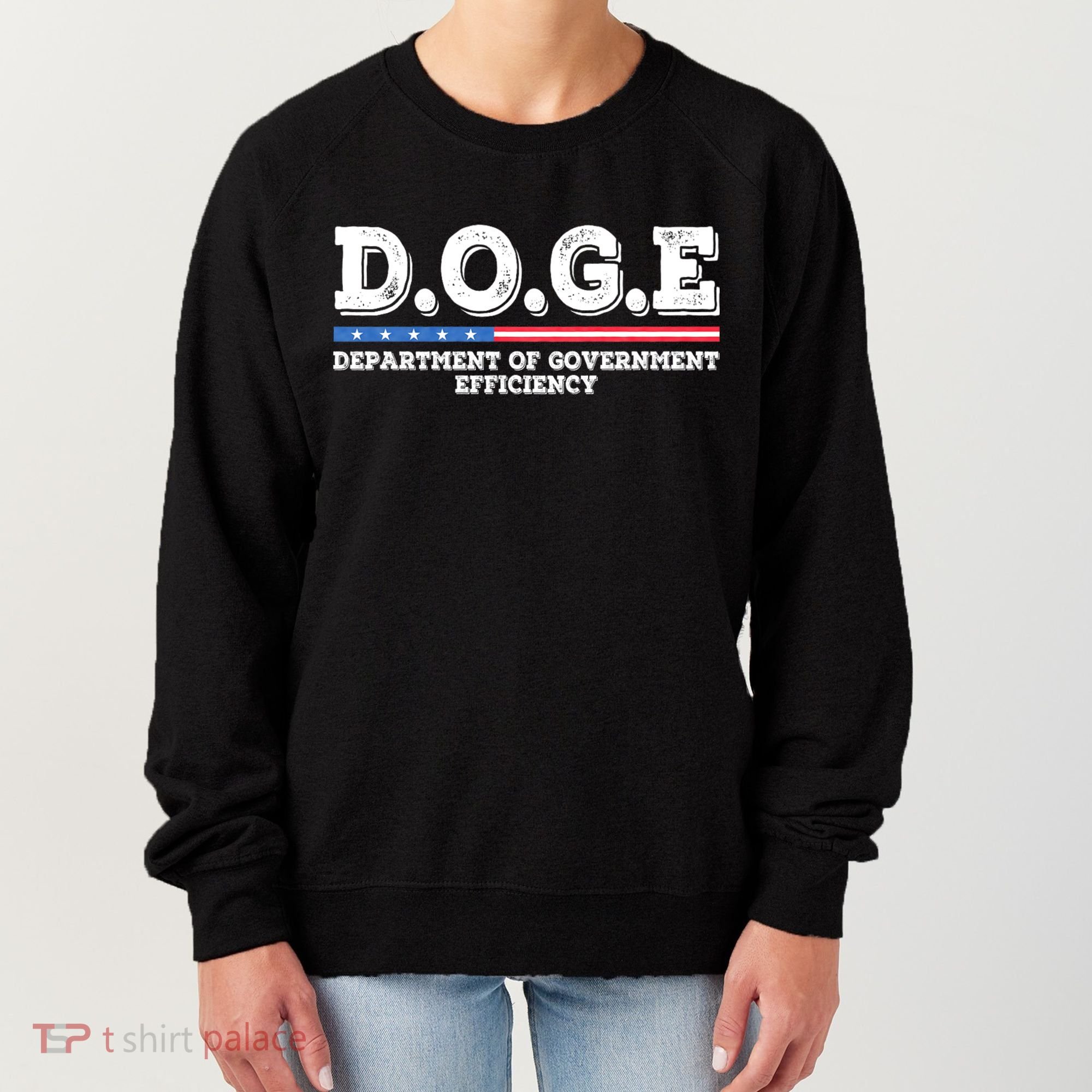 Doge D.O.G.E. Department Of Government Efficiency Women's Sweatshirt