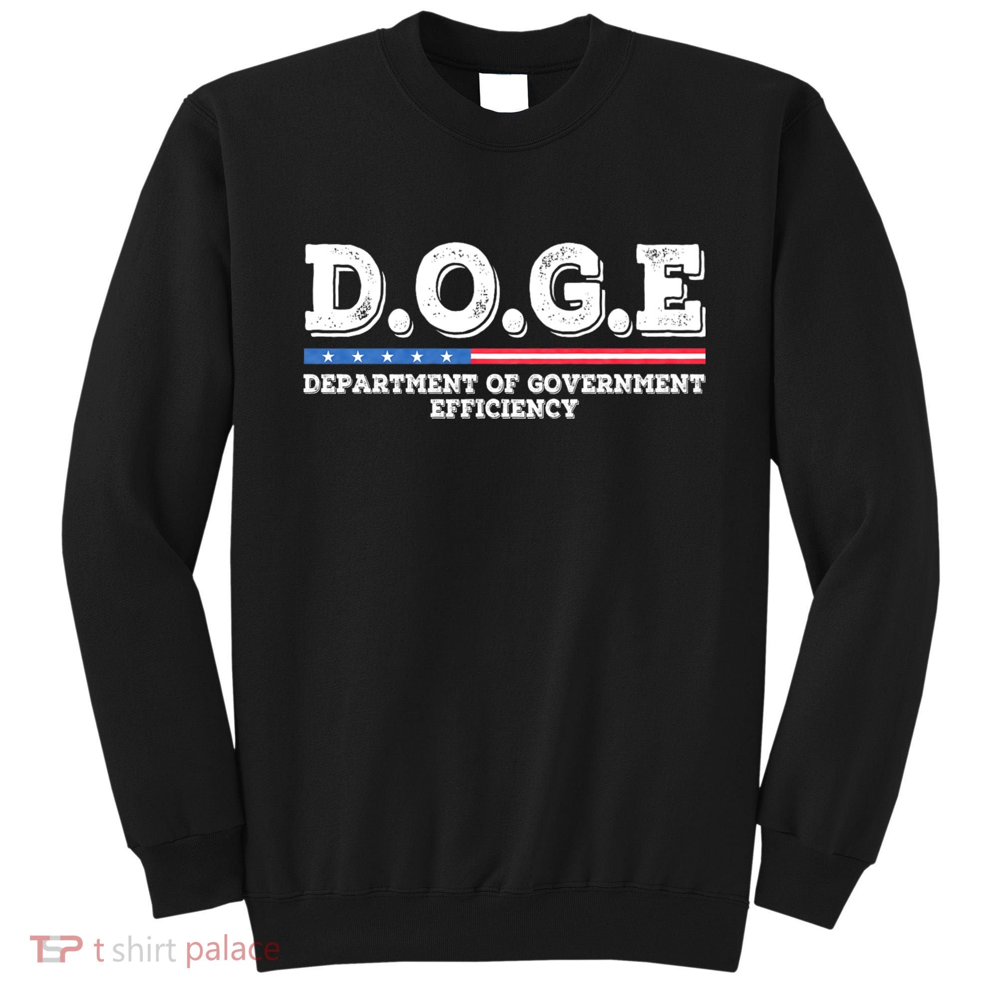 Doge D.O.G.E. Department Of Government Efficiency Sweatshirt