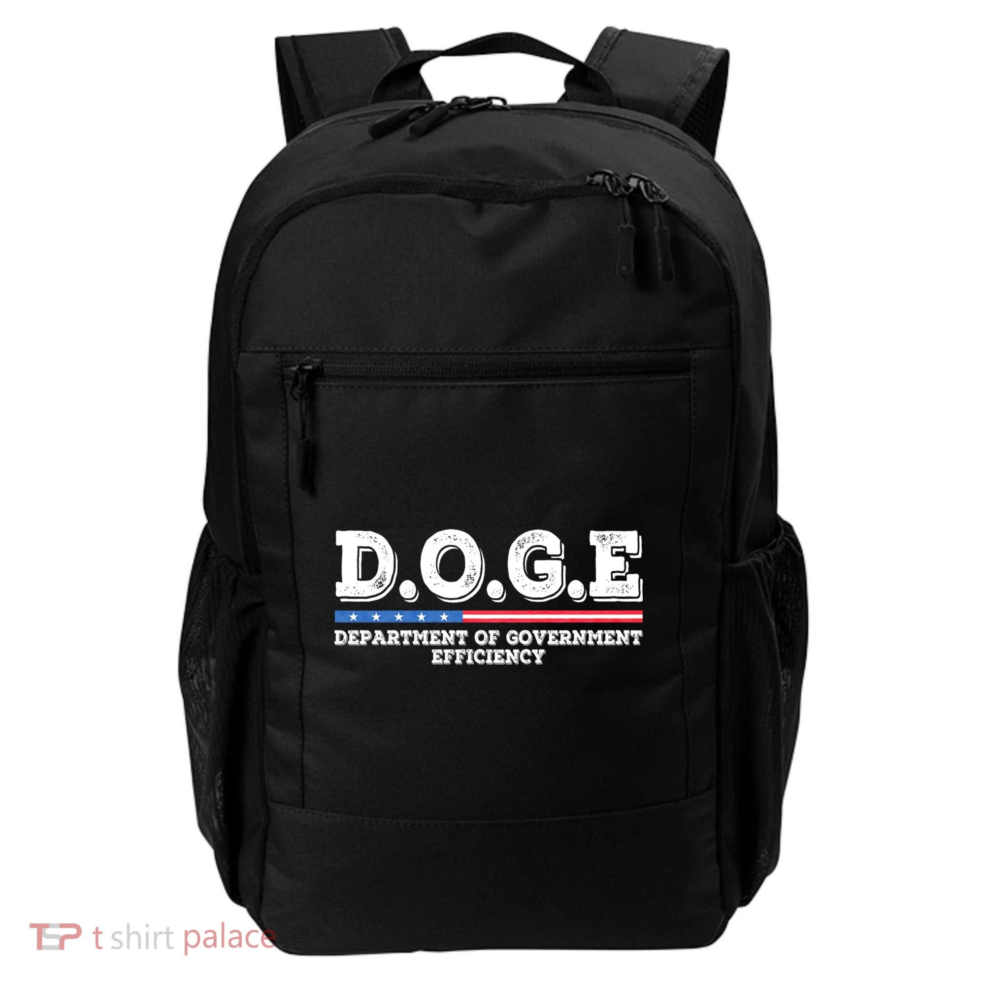 Doge D.O.G.E. Department Of Government Efficiency Backpack