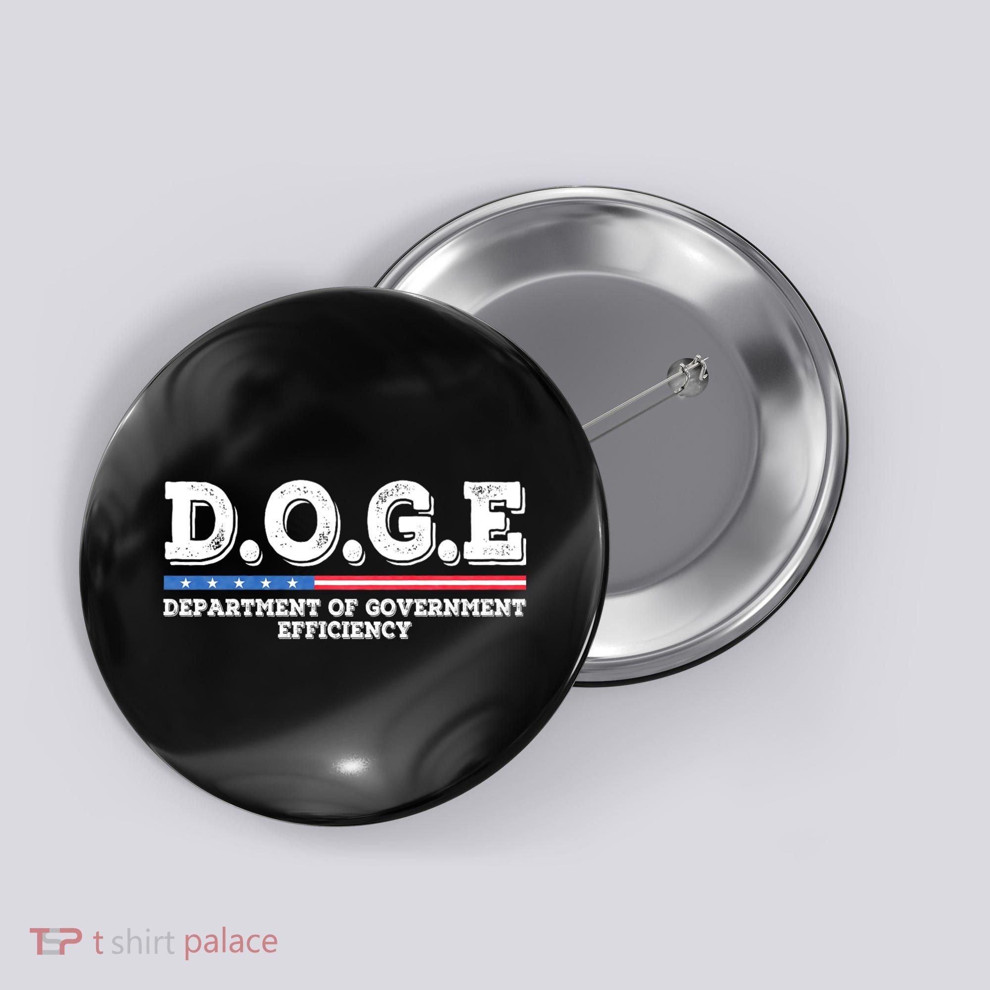 Doge D.O.G.E. Department Of Government Efficiency Button