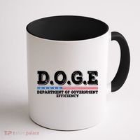 Doge D.O.G.E. Department Of Government Efficiency Coffee Mug thumb 1