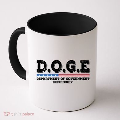 Doge D.O.G.E. Department Of Government Efficiency Coffee Mug