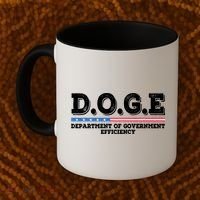 Doge D.O.G.E. Department Of Government Efficiency Coffee Mug thumb 2