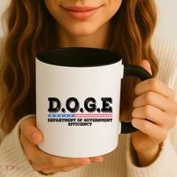 Doge D.O.G.E. Department Of Government Efficiency Coffee Mug thumb 3