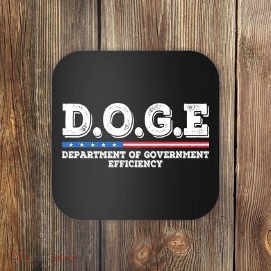 Doge D.O.G.E. Department Of Government Efficiency Coaster