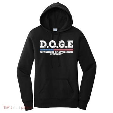 Doge D.O.G.E. Department Of Government Efficiency Women's Hoodie