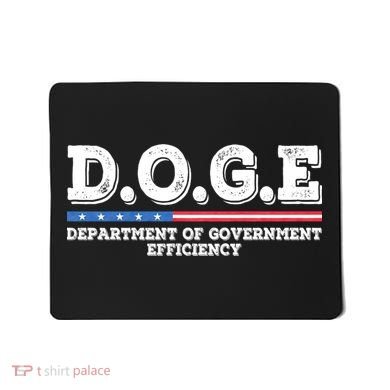 Doge D.O.G.E. Department Of Government Efficiency Mousepad