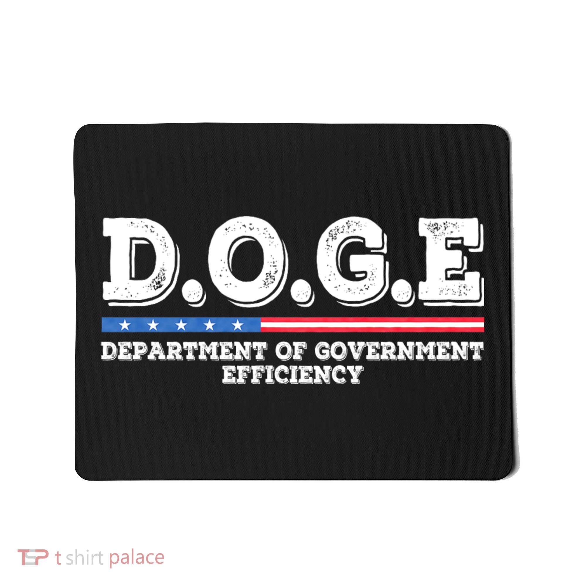 Doge D.O.G.E. Department Of Government Efficiency Mousepad