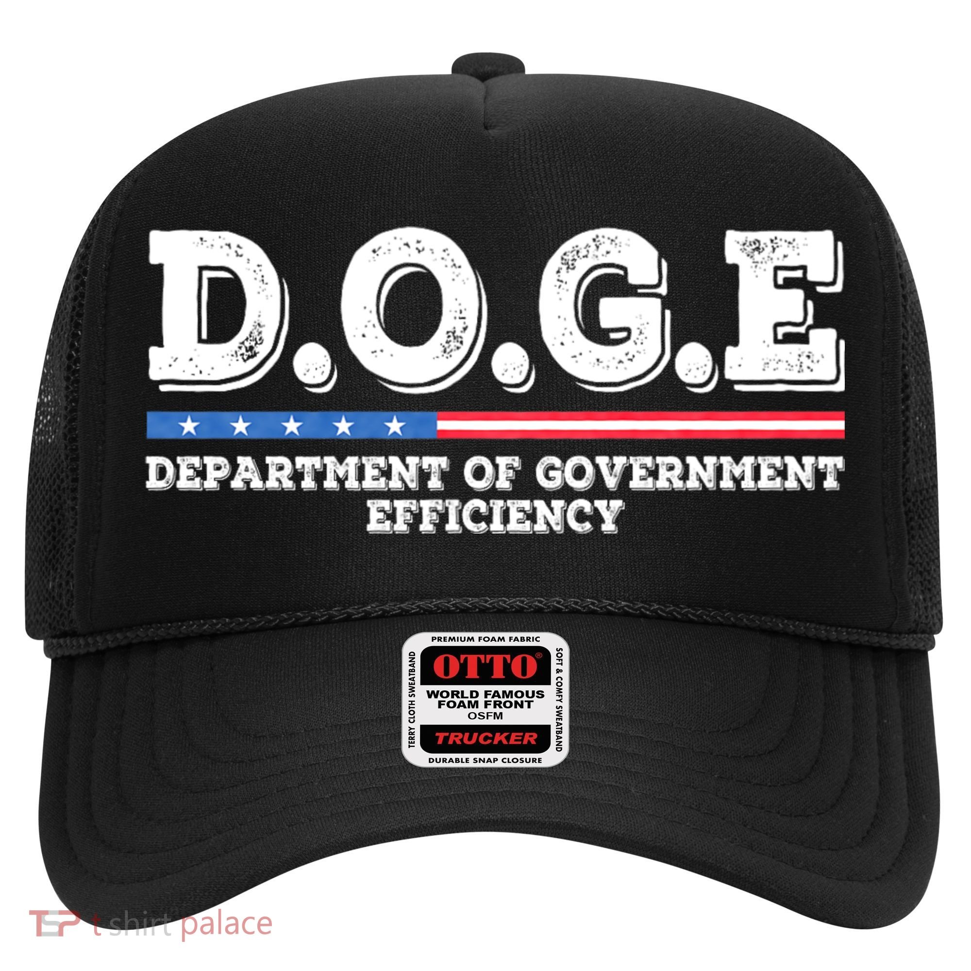 Doge D.O.G.E. Department Of Government Efficiency Hat