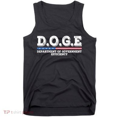Doge D.O.G.E. Department Of Government Efficiency Tank Top
