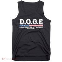 Doge D.O.G.E. Department Of Government Efficiency Tank Top thumb 0