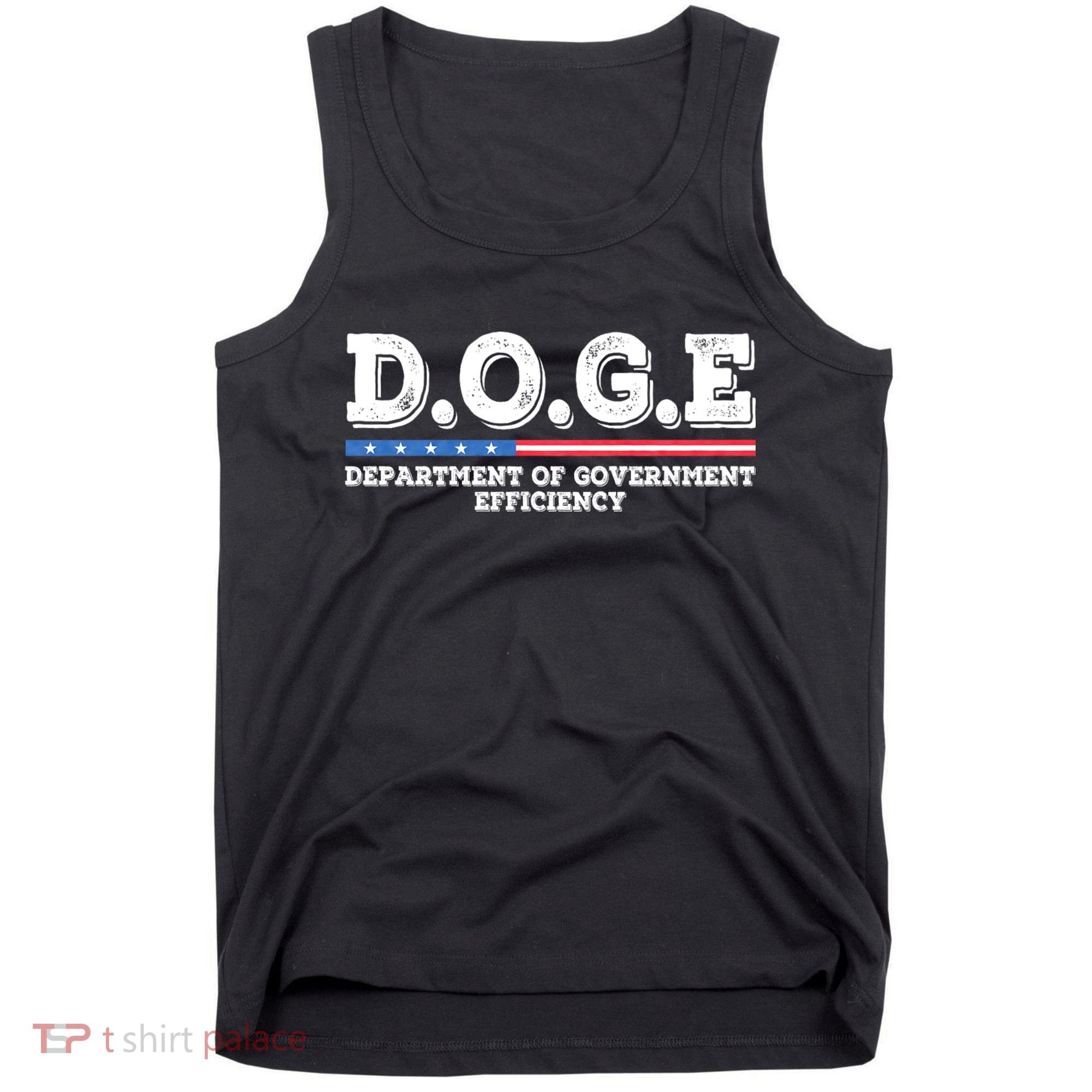 Doge D.O.G.E. Department Of Government Efficiency Tank Top