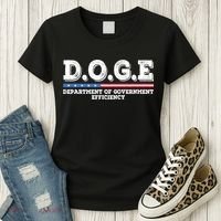 Doge D.O.G.E. Department Of Government Efficiency Women's T-Shirt thumb 3