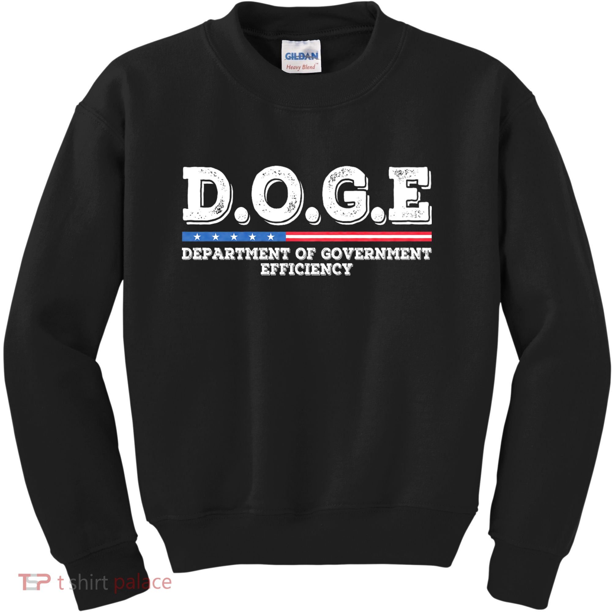 Doge D.O.G.E. Department Of Government Efficiency Kids Sweatshirt