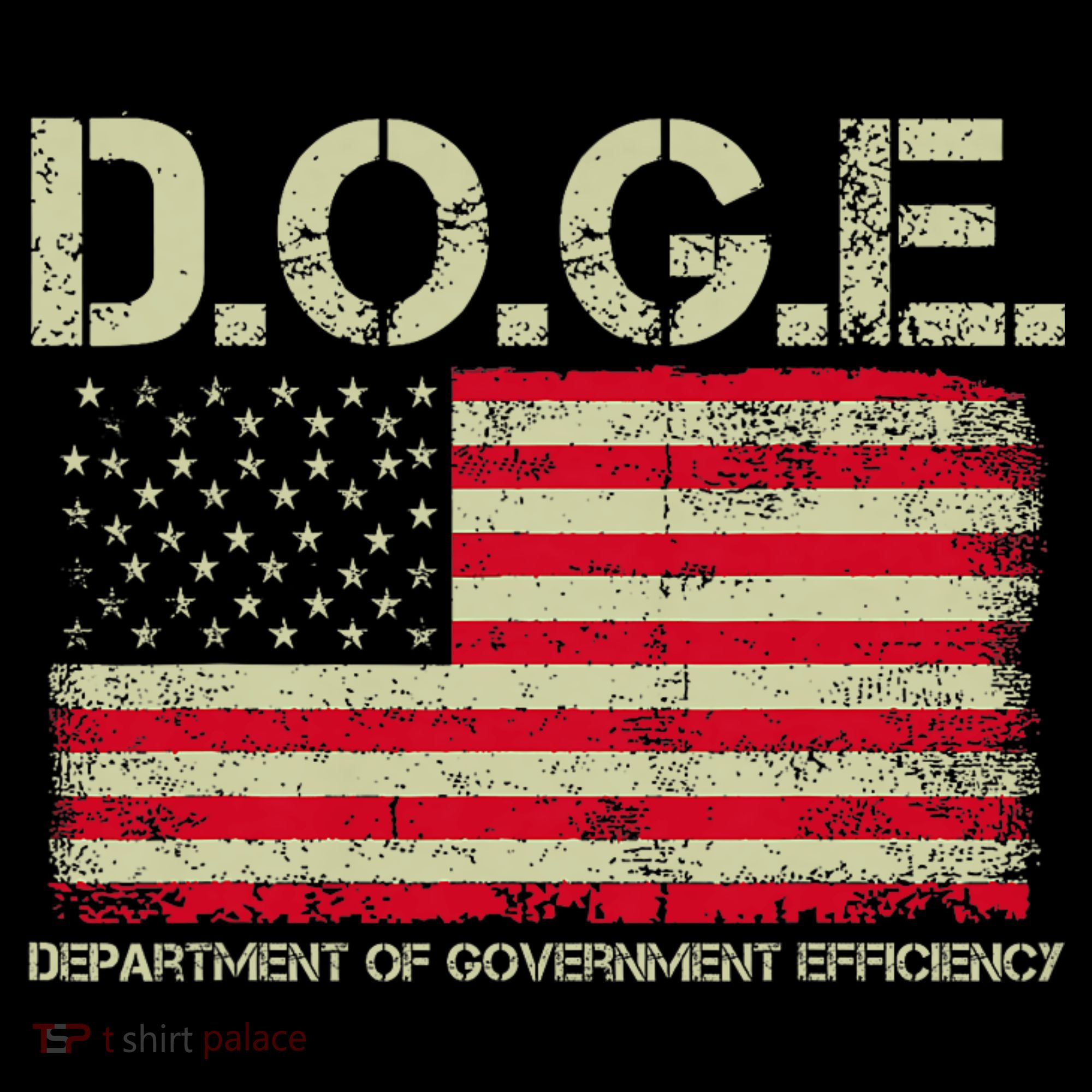 D.O.G.E Doge Department Of Government Efficiency On Back Mousepad